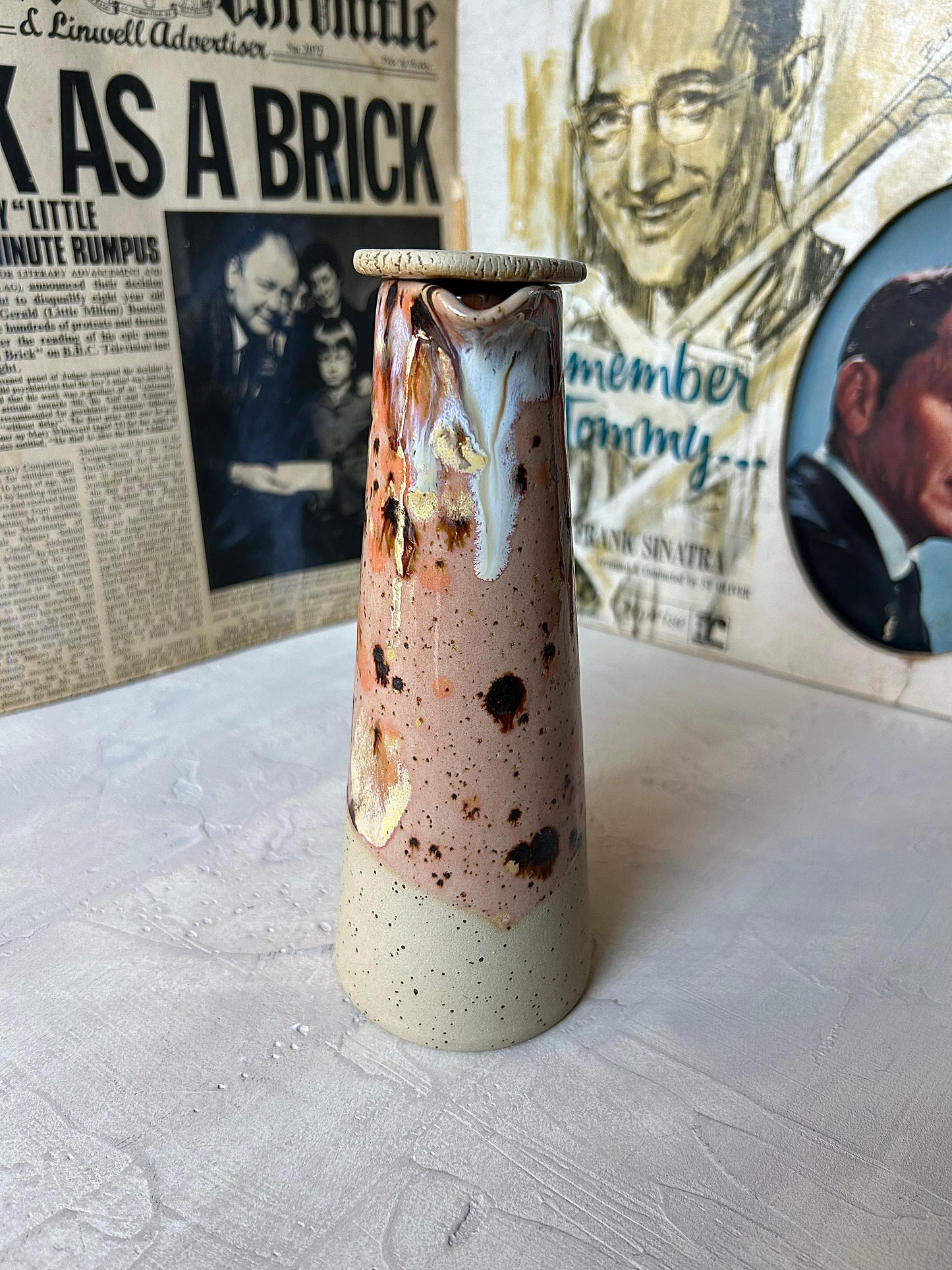 Pinkish Universe Carafe