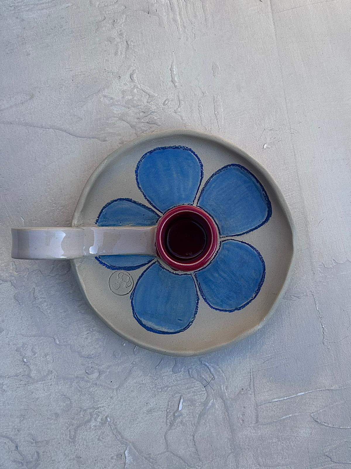 Flowery Şamdan