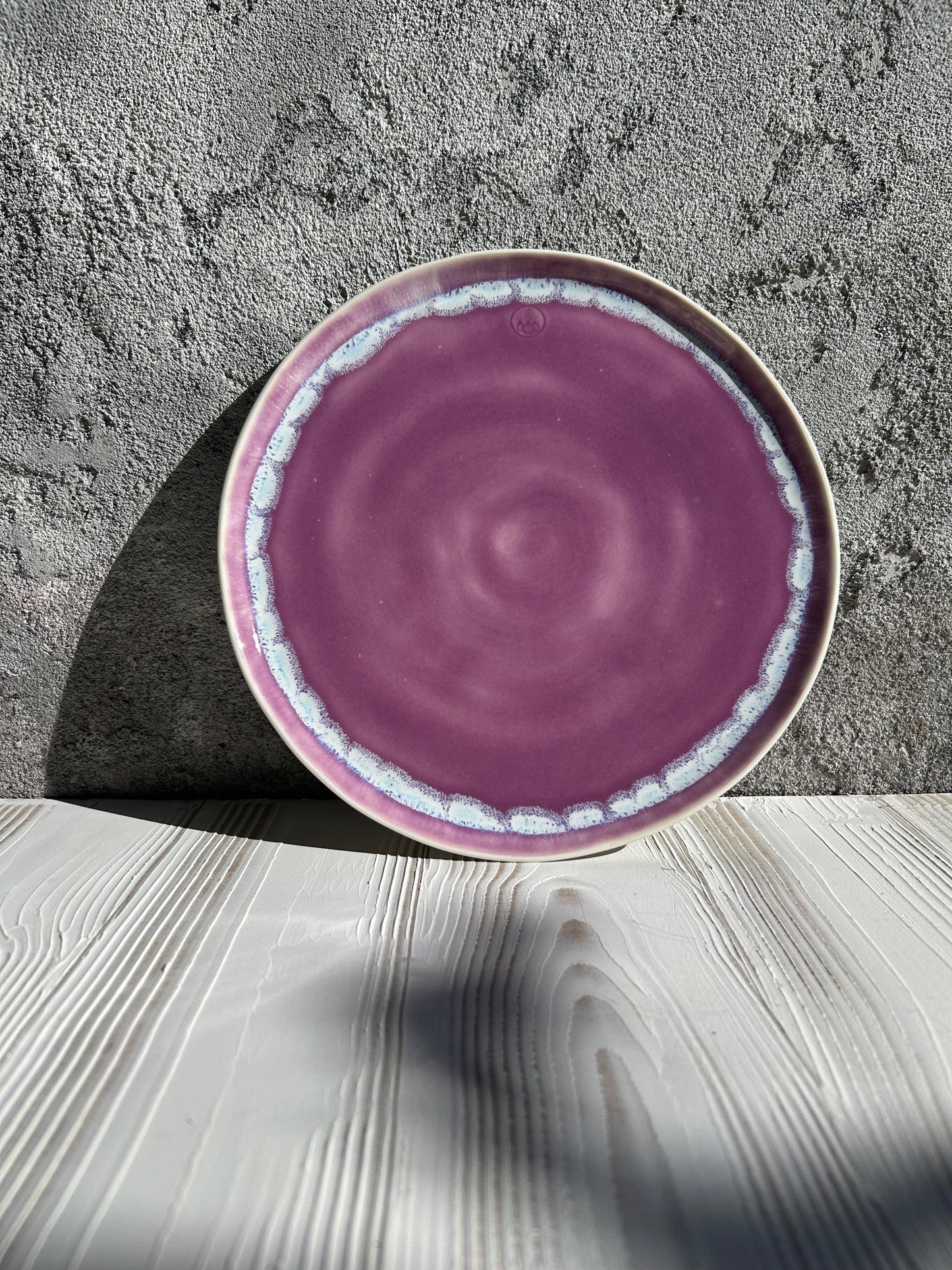 Pinkish Yusyuvarlak Servis Tabağı