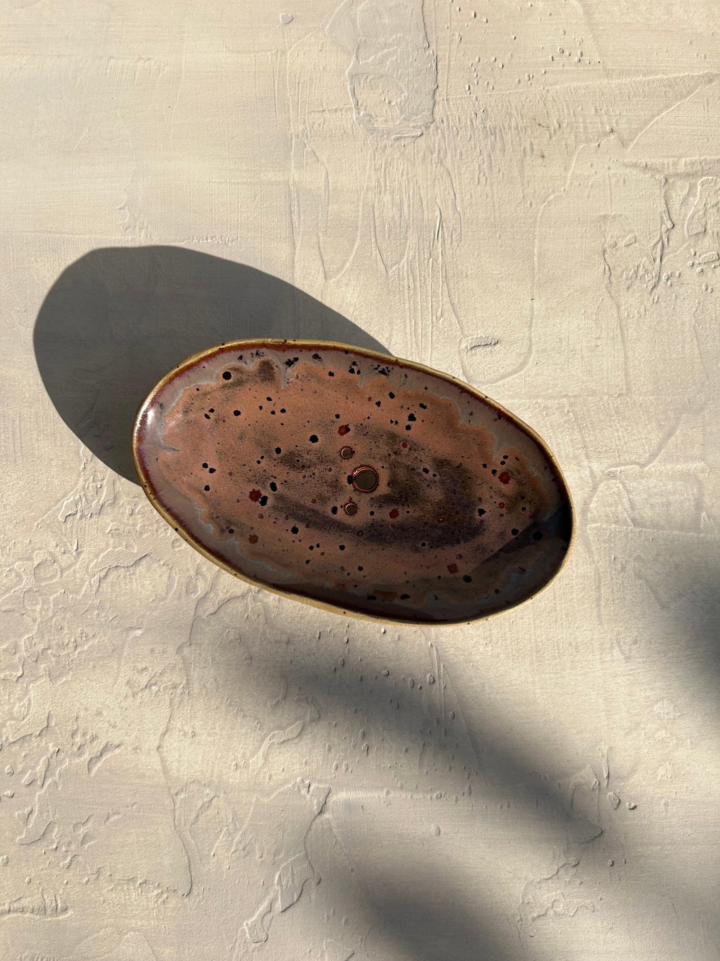 Red Cherry Universe Soap Dish