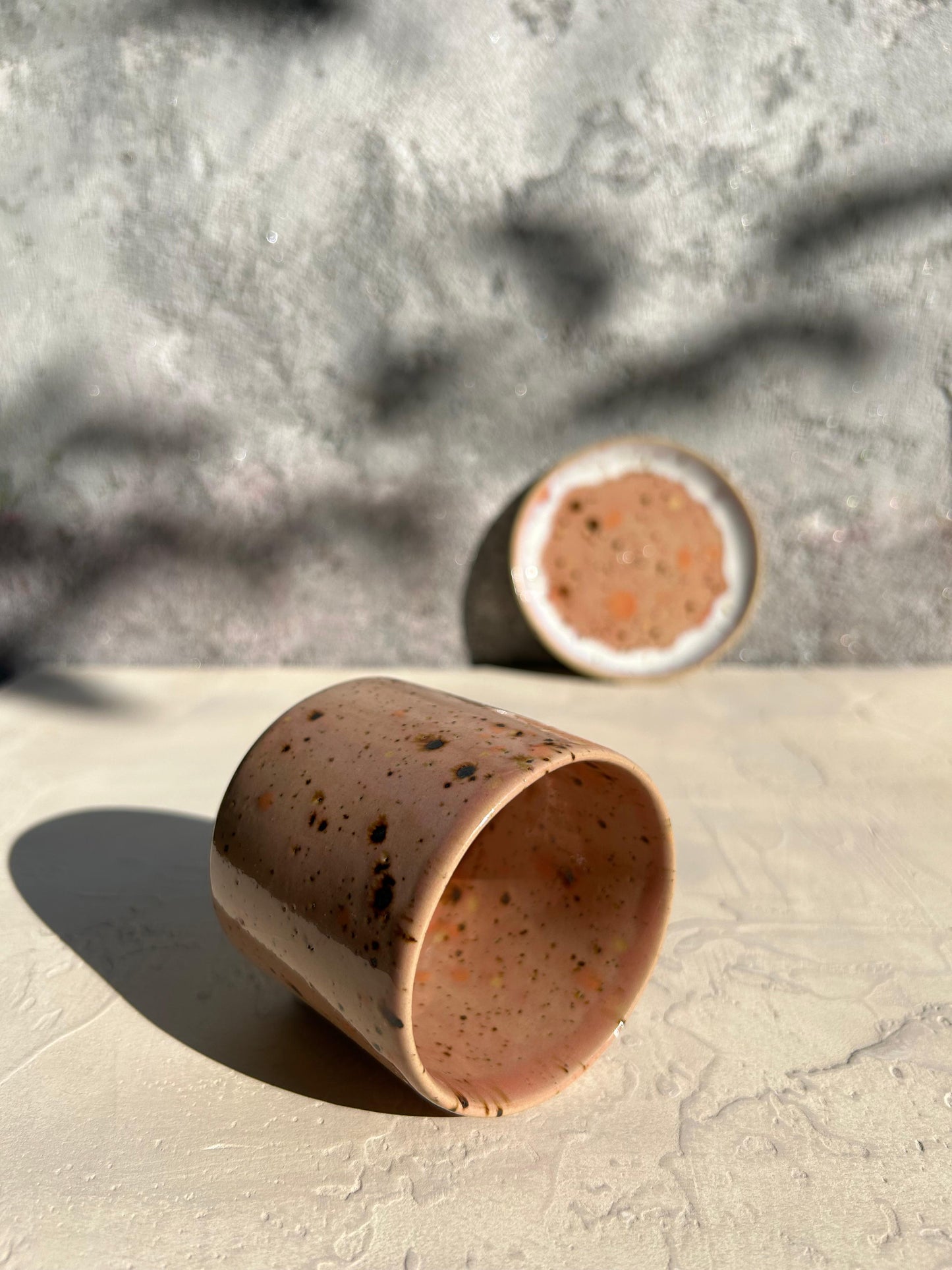 Pinkish Universe Midi Cup & Saucer