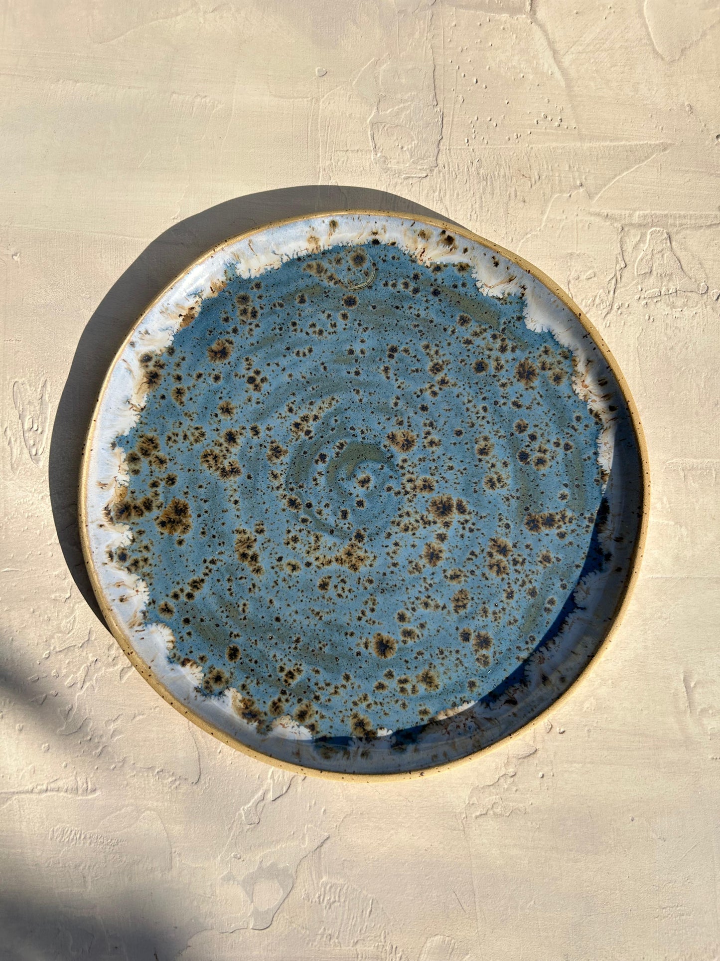 Blue Universe Yusyuvarlak Servis Tabağı