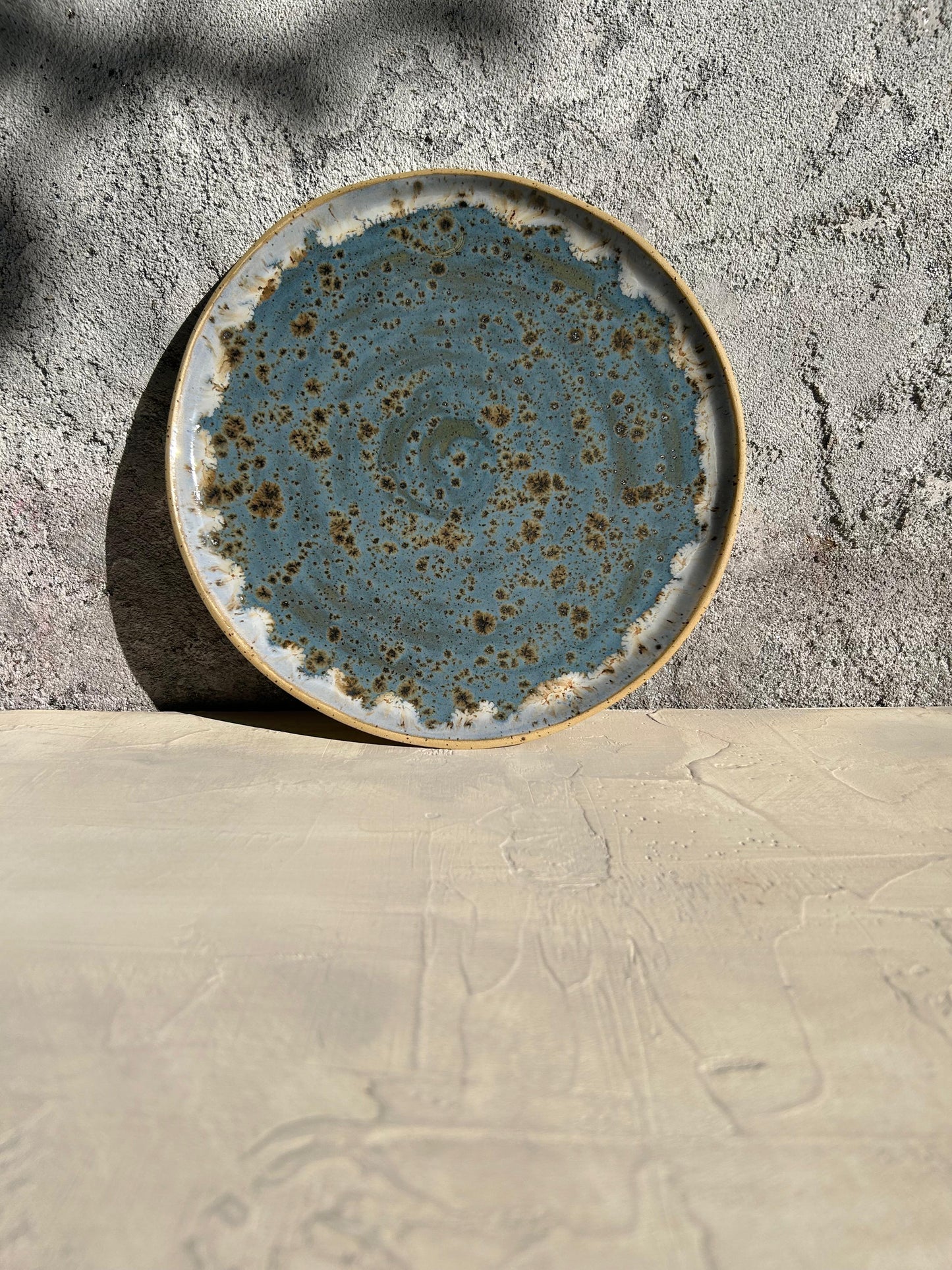Blue Universe Yusyuvarlak Servis Tabağı