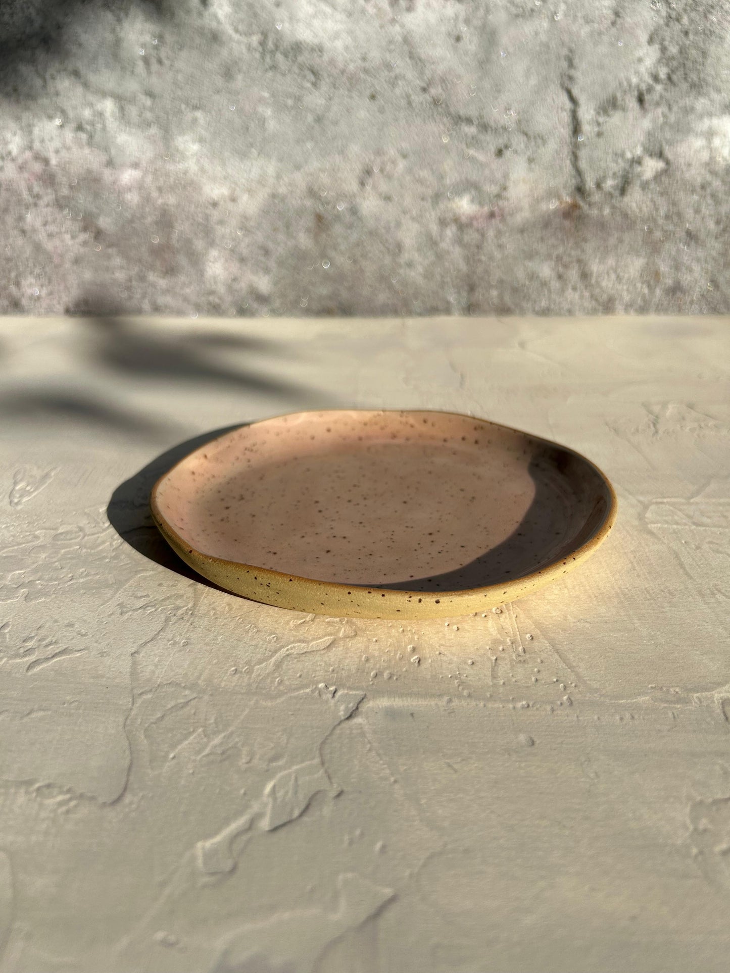 Pinkish Universe Appetizer / Cake Plate