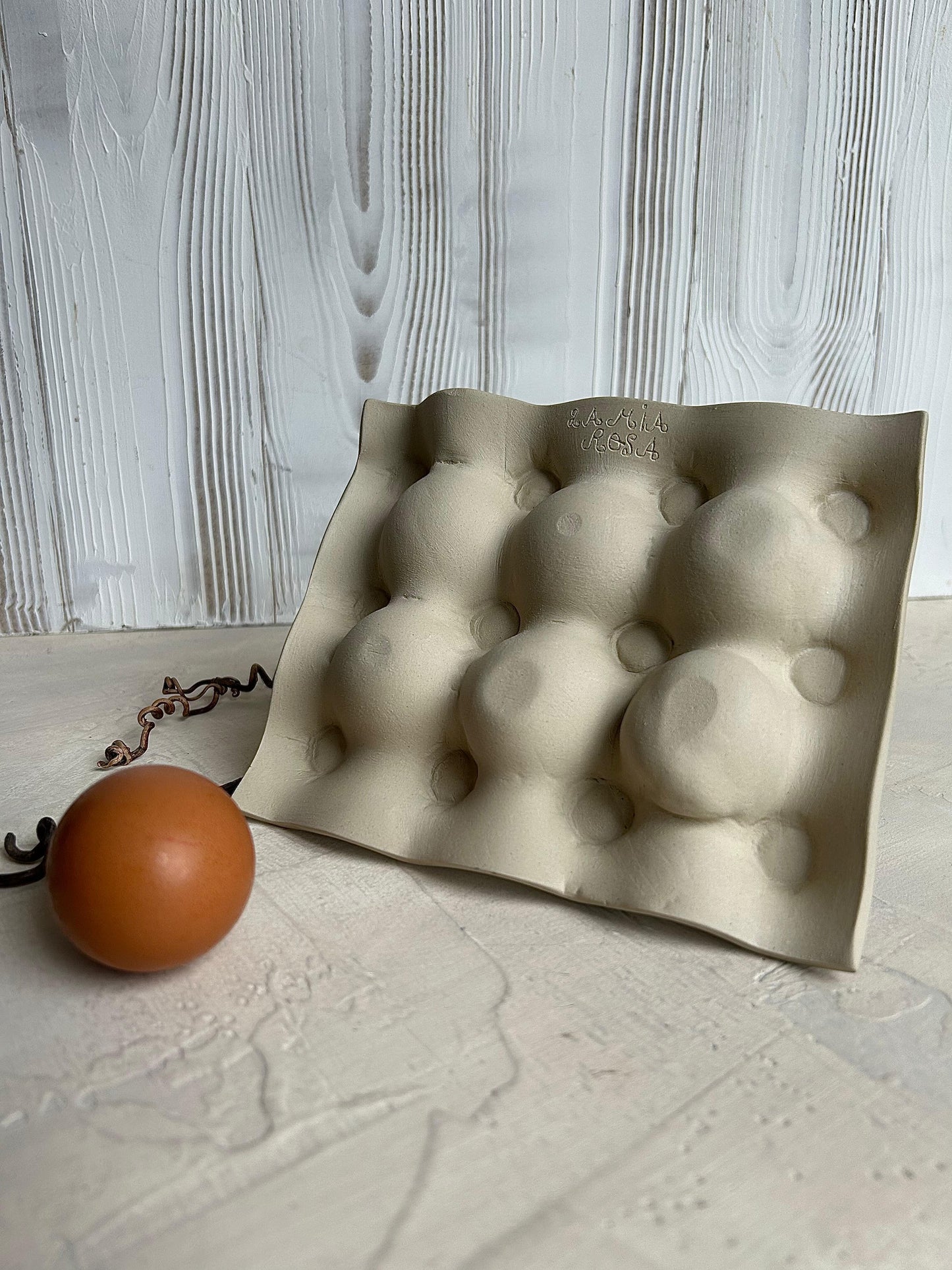 Flowery 6-Piece Egg Cup