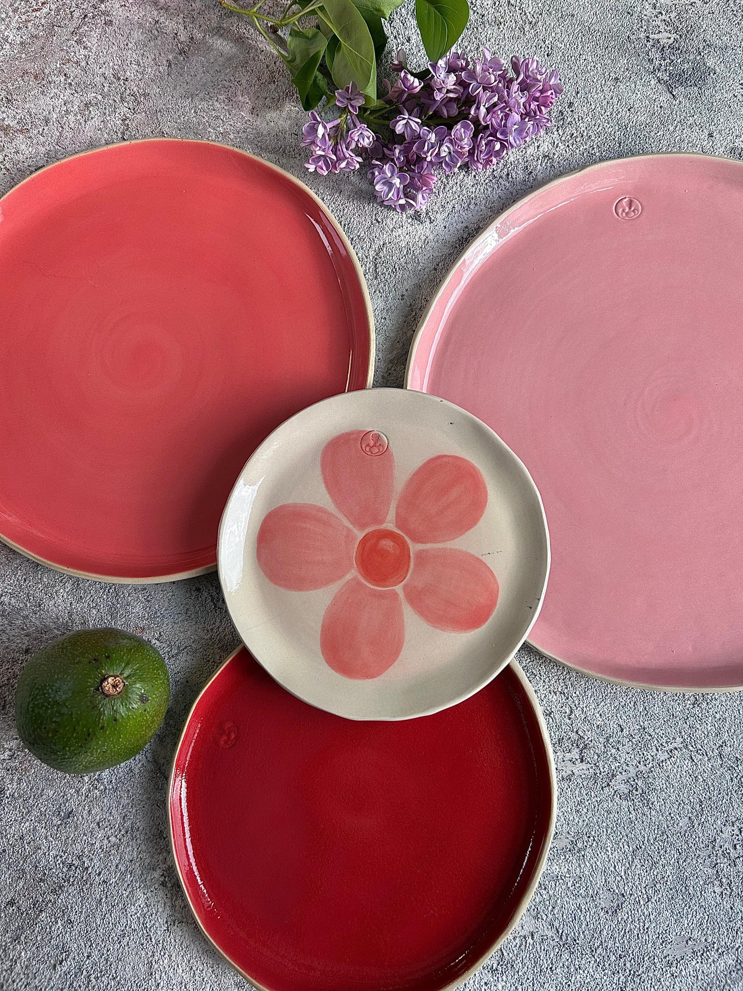 Set of 4 Serving Plates